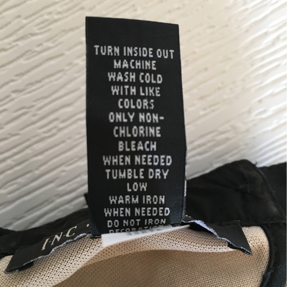 INC International Concepts Sequin Striped Sheer Halter Blouse Nylon Black XS - Picture 13 of 16